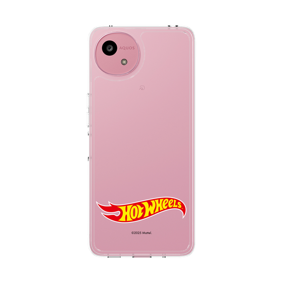 スリムプロテクションケース［ Hot Wheels™ - ロゴ - クリア ］