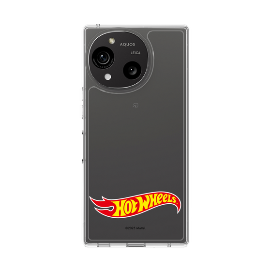 スリムプロテクションケース［ Hot Wheels™ - ロゴ - クリア ］