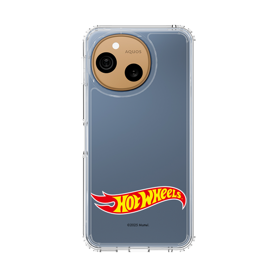 スリムプロテクションケース［ Hot Wheels™ - ロゴ - クリア ］