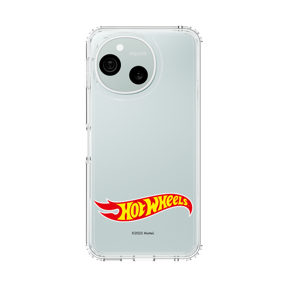 スリムプロテクションケース［ Hot Wheels™ - ロゴ - クリア ］