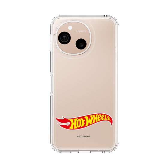 スリムプロテクションケース［ Hot Wheels™ - ロゴ - クリア ］