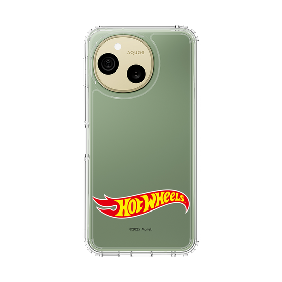 スリムプロテクションケース［ Hot Wheels™ - ロゴ - クリア ］