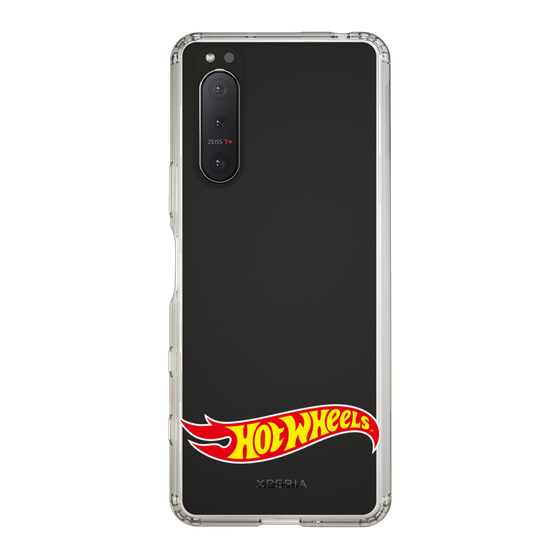 スリムプロテクションケース［ Hot Wheels™ - ロゴ - クリア ］