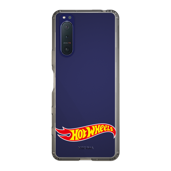 スリムプロテクションケース［ Hot Wheels™ - ロゴ - クリア ］