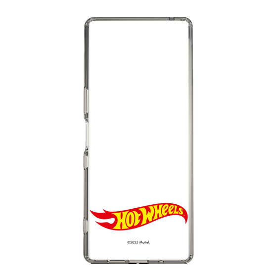 スリムプロテクションケース［ Hot Wheels™ - ロゴ - クリア ］