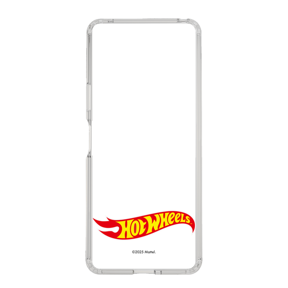 スリムプロテクションケース［ Hot Wheels™ - ロゴ - クリア ］