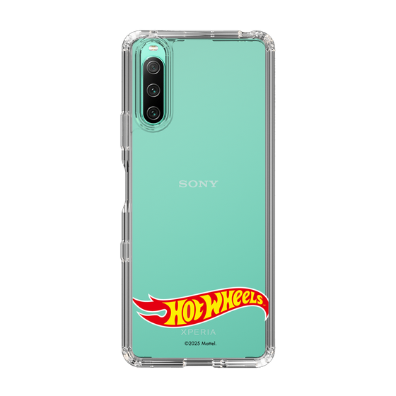 スリムプロテクションケース［ Hot Wheels™ - ロゴ - クリア ］