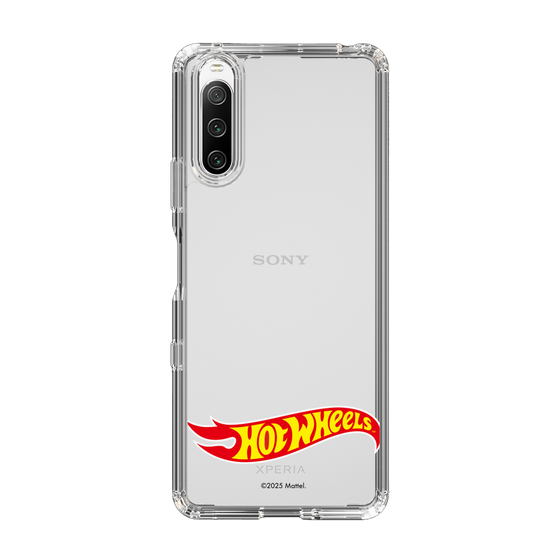 スリムプロテクションケース［ Hot Wheels™ - ロゴ - クリア ］
