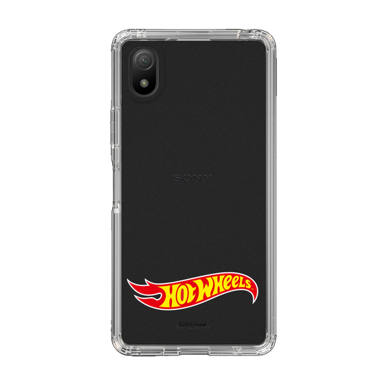 スリムプロテクションケース［ Hot Wheels™ - ロゴ - クリア ］