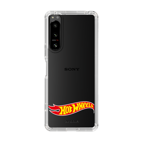 スリムプロテクションケース［ Hot Wheels™ - ロゴ - クリア ］