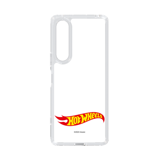 スリムプロテクションケース［ Hot Wheels™ - ロゴ - クリア ］