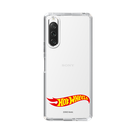スリムプロテクションケース［ Hot Wheels™ - ロゴ - クリア ］