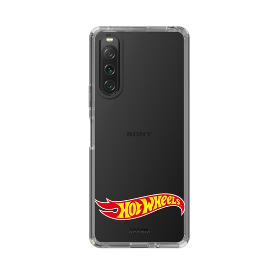 スリムプロテクションケース［ Hot Wheels™ - ロゴ - クリア ］