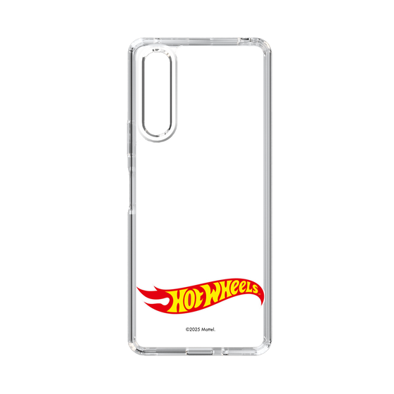 スリムプロテクションケース［ Hot Wheels™ - ロゴ - クリア ］