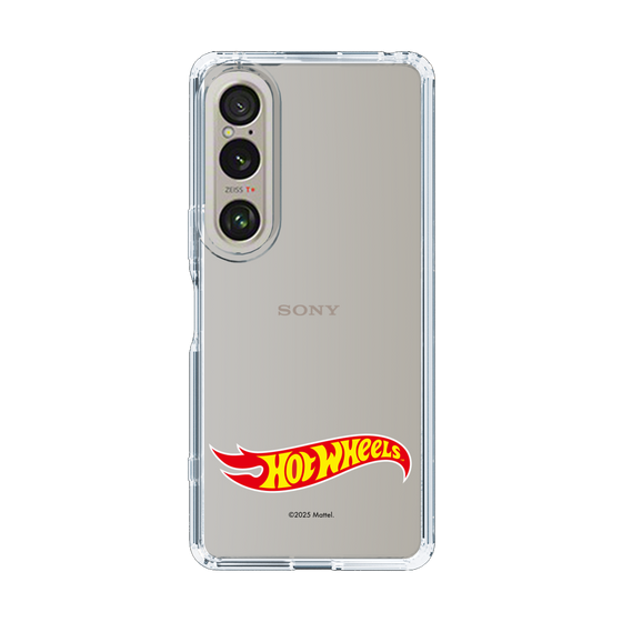 スリムプロテクションケース［ Hot Wheels™ - ロゴ - クリア ］