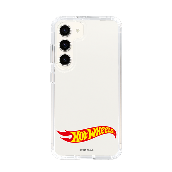 スリムプロテクションケース［ Hot Wheels™ - ロゴ - クリア ］