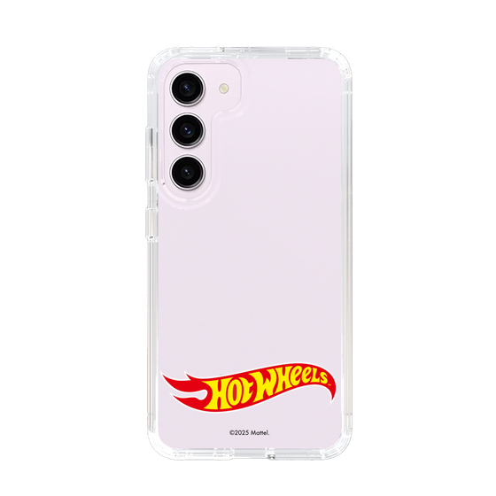 スリムプロテクションケース［ Hot Wheels™ - ロゴ - クリア ］