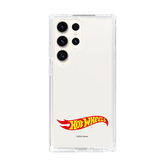 スリムプロテクションケース［ Hot Wheels™ - ロゴ - クリア ］