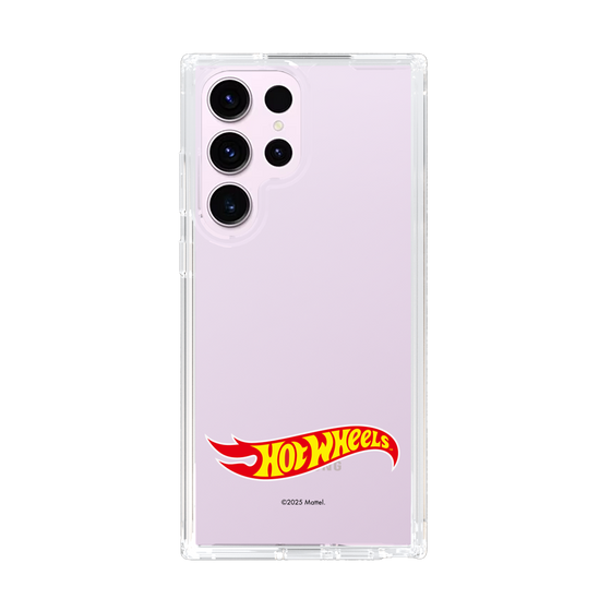 スリムプロテクションケース［ Hot Wheels™ - ロゴ - クリア ］