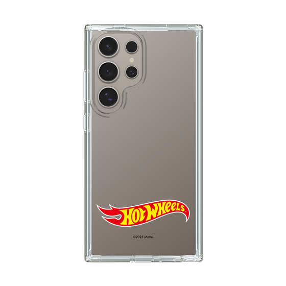 スリムプロテクションケース［ Hot Wheels™ - ロゴ - クリア ］