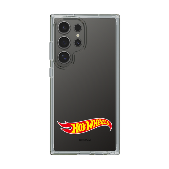 スリムプロテクションケース［ Hot Wheels™ - ロゴ - クリア ］