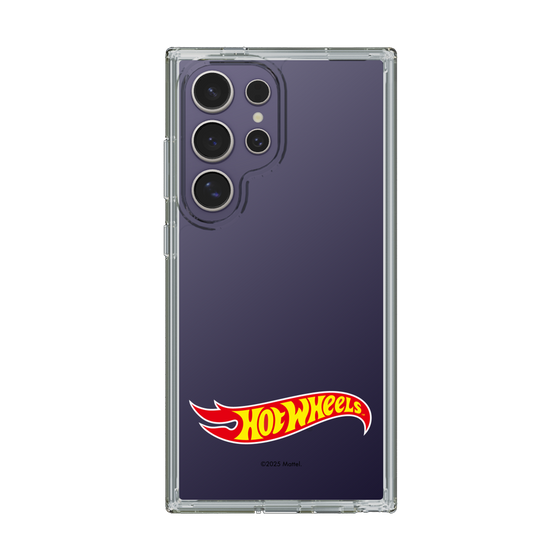 スリムプロテクションケース［ Hot Wheels™ - ロゴ - クリア ］