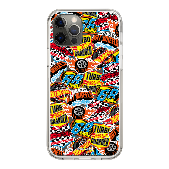 スリムプロテクションケース［ Hot Wheels™ - ステッカー ］