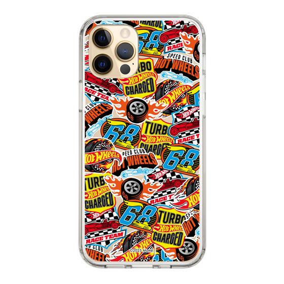 スリムプロテクションケース［ Hot Wheels™ - ステッカー ］