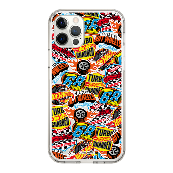 スリムプロテクションケース［ Hot Wheels™ - ステッカー ］