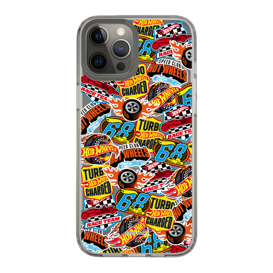 スリムプロテクションケース［ Hot Wheels™ - ステッカー ］