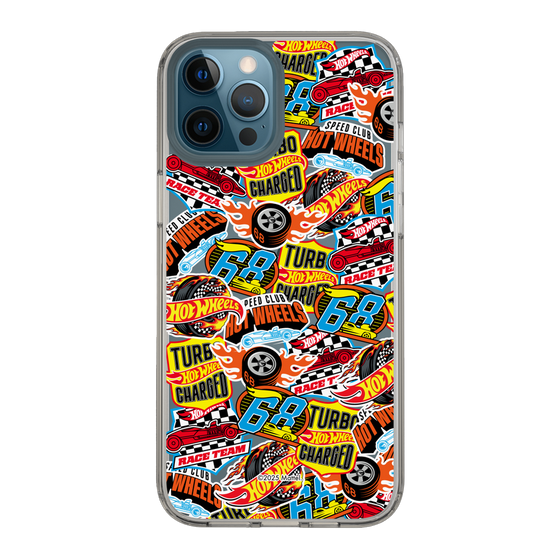 スリムプロテクションケース［ Hot Wheels™ - ステッカー ］
