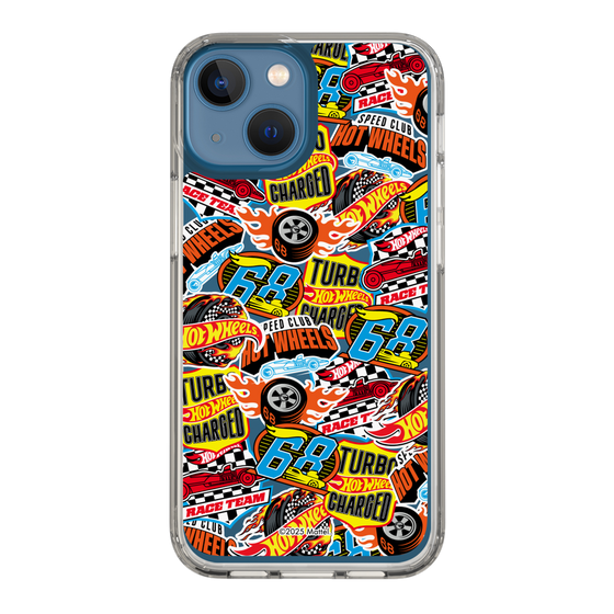 スリムプロテクションケース［ Hot Wheels™ - ステッカー ］