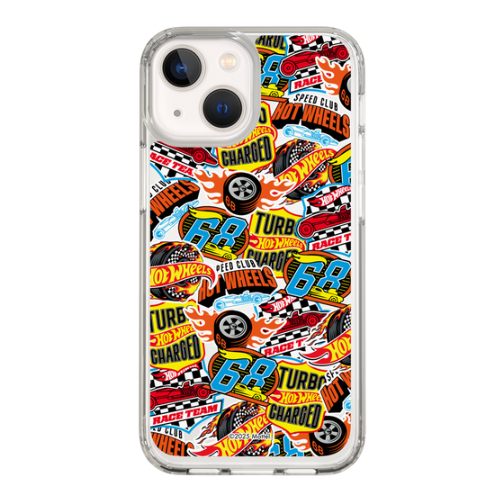 スリムプロテクションケース［ Hot Wheels™ - ステッカー ］