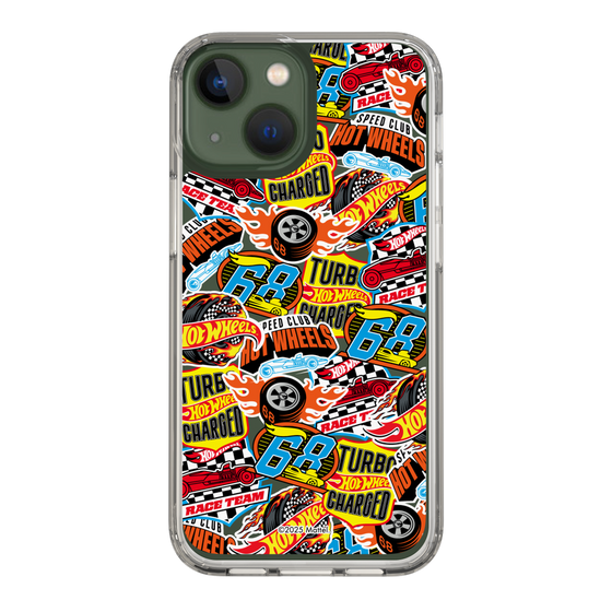 スリムプロテクションケース［ Hot Wheels™ - ステッカー ］