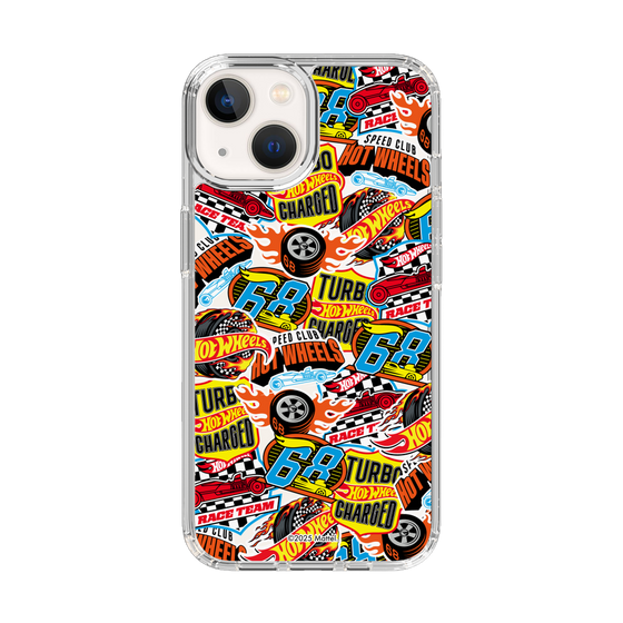 スリムプロテクションケース［ Hot Wheels™ - ステッカー ］