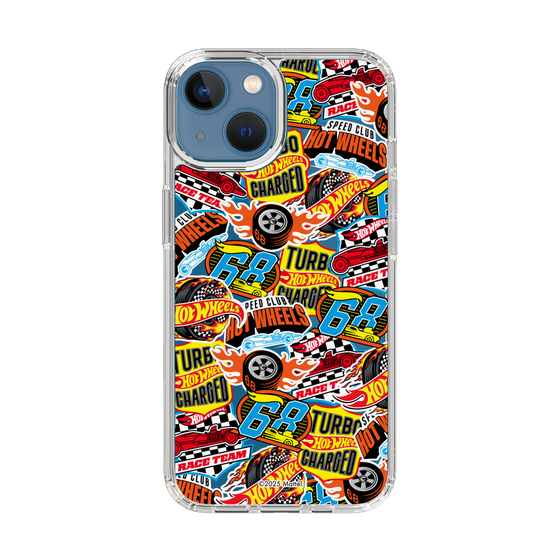 スリムプロテクションケース［ Hot Wheels™ - ステッカー ］