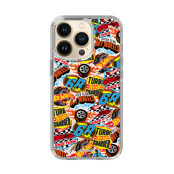 スリムプロテクションケース［ Hot Wheels™ - ステッカー ］
