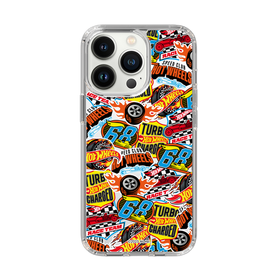 スリムプロテクションケース［ Hot Wheels™ - ステッカー ］
