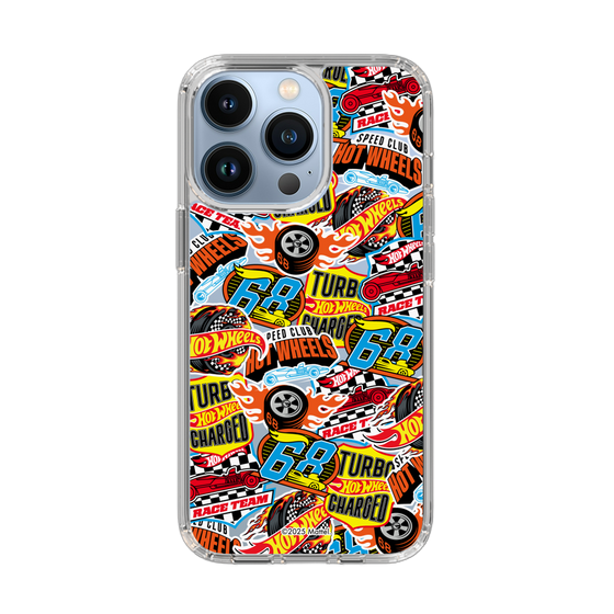 スリムプロテクションケース［ Hot Wheels™ - ステッカー ］