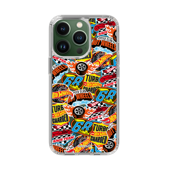 スリムプロテクションケース［ Hot Wheels™ - ステッカー ］