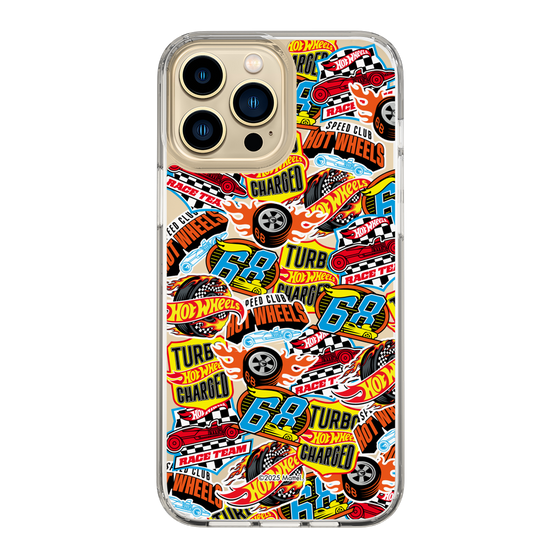 スリムプロテクションケース［ Hot Wheels™ - ステッカー ］