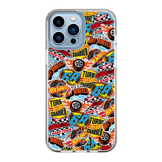 スリムプロテクションケース［ Hot Wheels™ - ステッカー ］