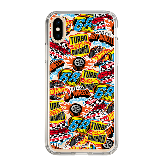 スリムプロテクションケース［ Hot Wheels™ - ステッカー ］