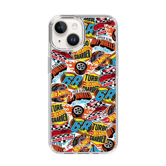 スリムプロテクションケース［ Hot Wheels™ - ステッカー ］
