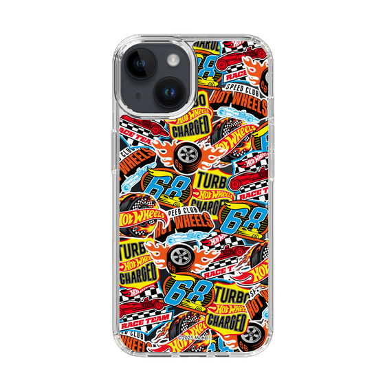 スリムプロテクションケース［ Hot Wheels™ - ステッカー ］