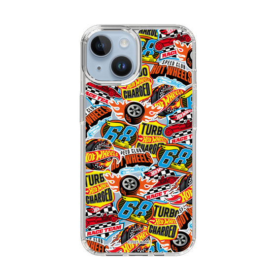 スリムプロテクションケース［ Hot Wheels™ - ステッカー ］