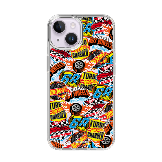 スリムプロテクションケース［ Hot Wheels™ - ステッカー ］