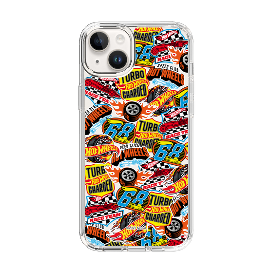 スリムプロテクションケース［ Hot Wheels™ - ステッカー ］