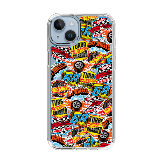 スリムプロテクションケース［ Hot Wheels™ - ステッカー ］
