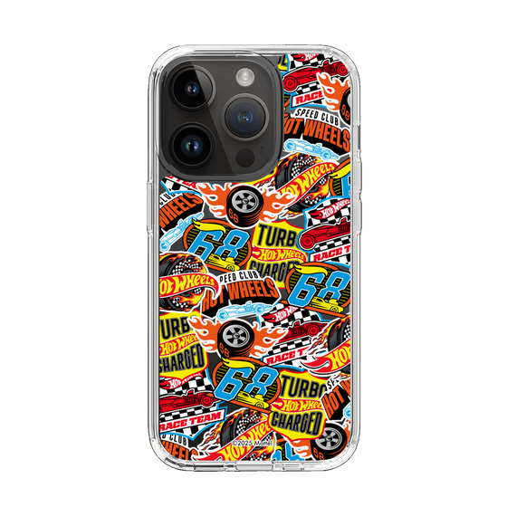 スリムプロテクションケース［ Hot Wheels™ - ステッカー ］